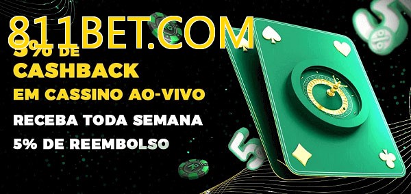 Promoções do cassino ao Vivo 811BET.COM